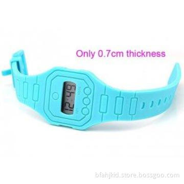 Custom Water Resistant 10 m or 30 m Blue Silicone Promotion